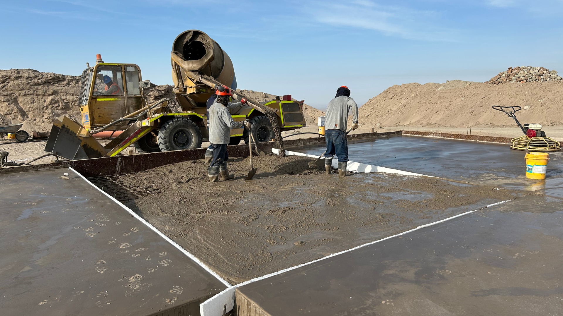 Construcción de losas